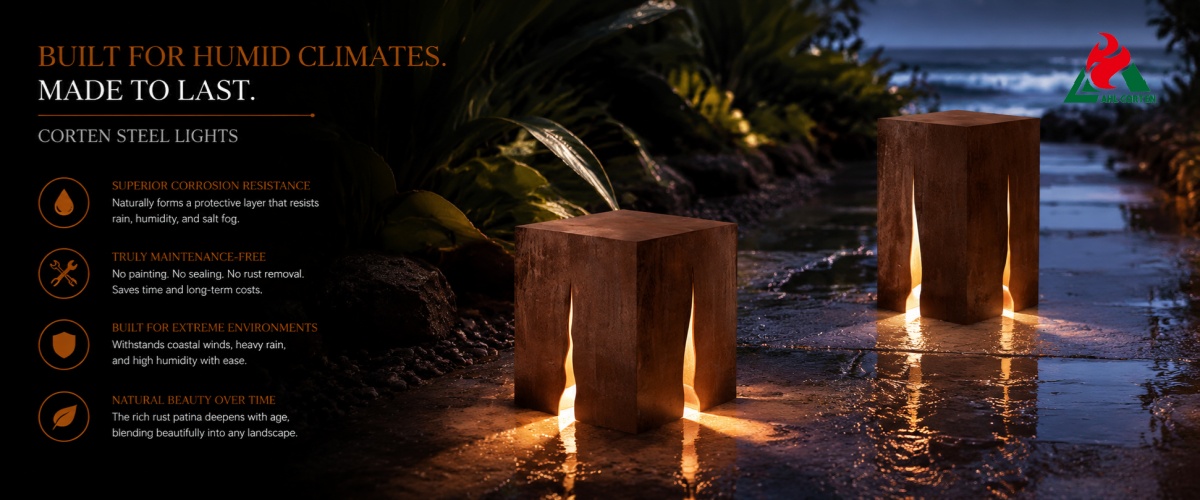 The Long-Term Advantages of Corten Steel Lights